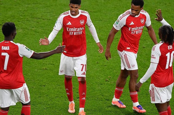 Arsenal pastikan langkah ke delapan besar Carabao Cup 2025 usai menumbangkan Brighton di Emirates.