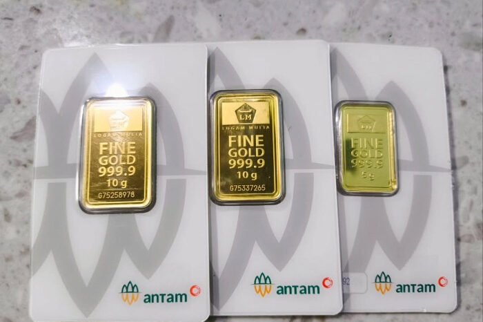 Harga emas Antam mencetak rekor baru, menembus Rp2,36 juta per gram pada Selasa (14/10/2025).