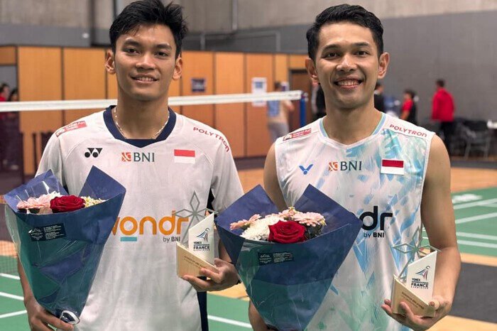 Fajar/Fikri akui kehebatan strategi Kim/Seo usai gagal di final French Open 2025 dan siap bangkit di Hylo Open.