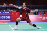 Jonatan Christie melangkah ke perempatfinal Hylo Open 2025 setelah menampilkan performa solid di Saarbrucken, Jerman.