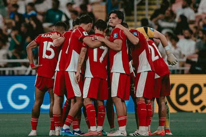 Timnas Indonesia harus mengakui keunggulan Arab Saudi usai kalah tipis 2-3 pada putaran keempat Kualifikasi Piala Dunia 2026 Zona Asia. (Foto: @erickthohir)