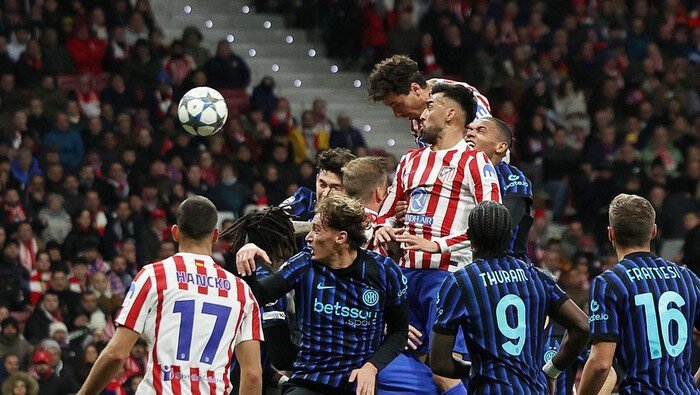 Atletico vs Inter Milan (Dok. Reuters)
