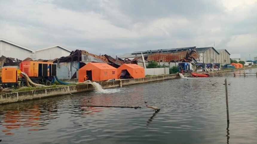 Banjir Semarang Surut, Jalan Kaligawe Kembali Normal