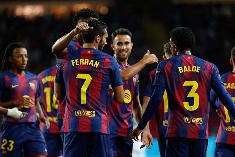 Barcelona Bangkit, Taklukkan Elche 3-1 di Stadion Lluis Companys 1 Barcelona menang 3-1 atas Elche (Dok. Goal.com)