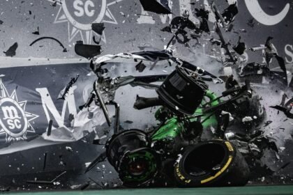 Selamat dari Kecelakaan 339 Km/Jam, Gabriel Bortoleto Tak Alami Cedera di GP Sao Paulo