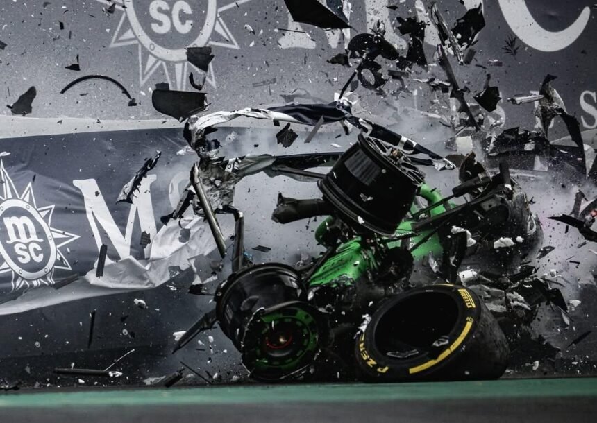 Selamat dari Kecelakaan 339 Km/Jam, Gabriel Bortoleto Tak Alami Cedera di GP Sao Paulo