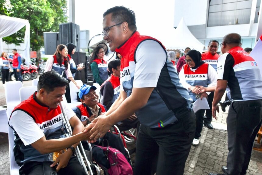 Pertamina Berbagi Hadirkan Senyum 6.000 Motoris Dapat Oli Gratis