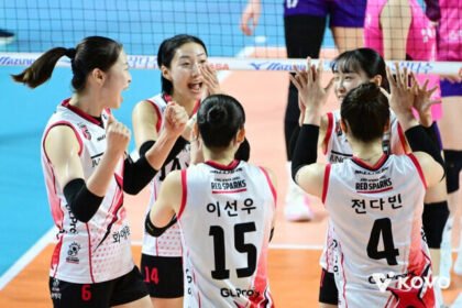 Red Sparks kalah 3-0 atas Pink Spider (Dok. KOVO)