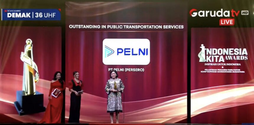 Garuda TV Anugerahkan PELNI Sebagai Pelopor Transportasi Laut Terbaik Indonesia