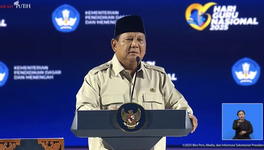 Tak Ada Anak Emas: Prabowo Ceritakan Insiden Anak Jenderal Diberhentikan Karena Melawan Guru