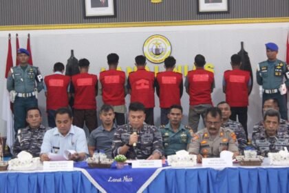 TNI AL Gagalkan Bom Ikan di Perairan Nias Selatan