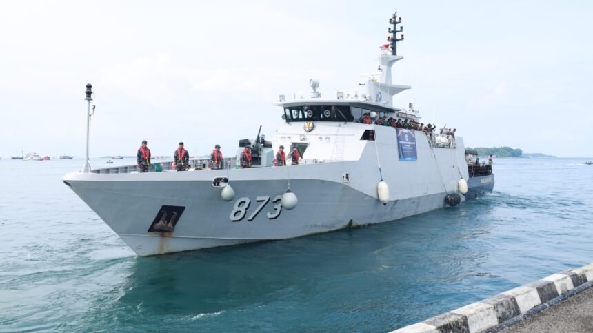 TNI AL dan BI Kirim Ekspedisi Rupiah Berdaulat ke Pulau Terluar Papua Barat Daya