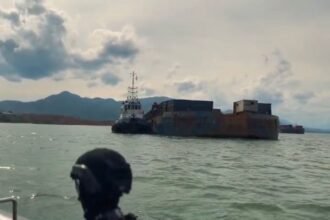 TNI AL Gagalkan Dua Kapal Pengangkut Nikel Ilegal di Sulawesi Tenggara