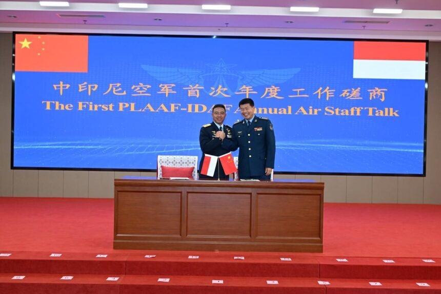 TNI AU dan Angkatan Udara China Gelar Air Staff Talks Perdana di Beijing