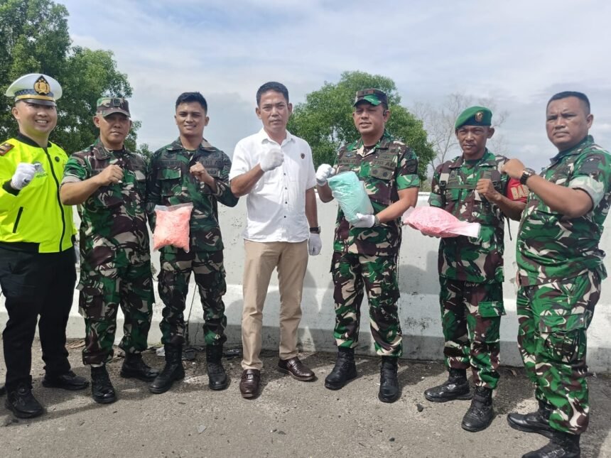 TNI Amankan Diduga Puluhan Ribu Ekstasi di Tol Bakauheni