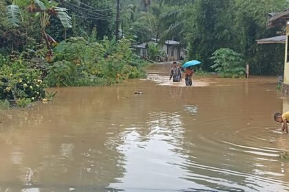 Bibit Siklon 95B & Siklon Tropis KOTO Sebabkan Hujan Ekstrem dan Angin Kencang di Sumut