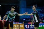 Sabar/Reza melangkah ke final Hylo Open 2025 usai menyingkirkan wakil Malaysia,sekaligus balas dua kekalahan ganda putra Indonesia.