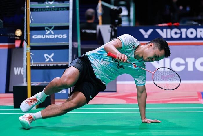 Anthony Ginting mundur dari Korea Masters 2025 karena cedera pinggang, Indonesia turunkan 10 wakil di Jeonbuk.