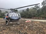 Helikopter BNPB Tembus Sungai Antar Bantuan Warga Terisolasi di Sumut
