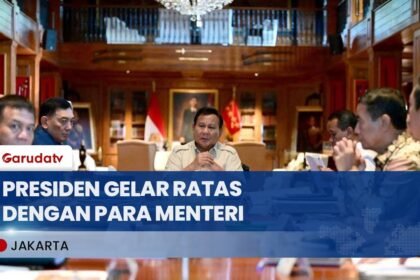 Presiden Prabowo Pimpin Ratas di Istana, Bahas Pemberian Gelar Pahlawan