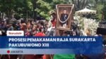 Suasana Khidmat Pemakaman Raja Solo Pakubuwono XIII di Imogiri, Dihadiri Ribuan Warga
