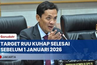 DPR Targetkan RUU KUHAP Selesai Sebelum 2026, Gantikan UU Nomor 8 Tahun 1981