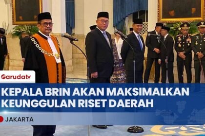 Usai Dilantik, Kepala BRIN Arif Satria Janji Maksimalkan Riset Berbasis Keunggulan Daerah