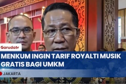 Menkum Supratman Andi Agtas Gelar Audiensi Terbuka, Minta UMKM Tidak Dikenakan Tarif Royalti Musik
