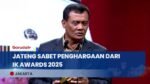 Gubernur Ahmad Luthfi Terima Penghargaan Pemberdayaan Ekonomi di Indonesia Kita Award 2025