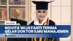 Anggota Komisi V DPR RI, Novita Wijayanti Lulus Program Doktor Dengan Predikat Cumlaude