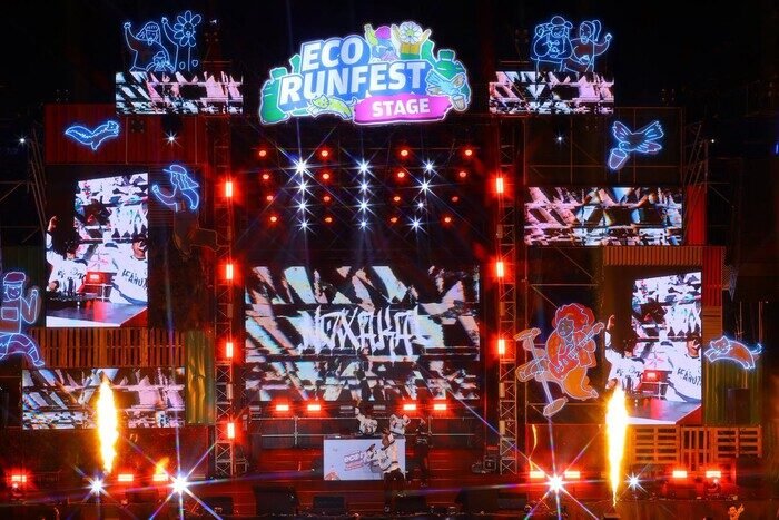 Musisi Ikut Gaungkan Jaga Lingkungan di Pertamina Eco RunFest 2025