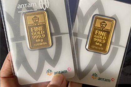 Harga emas Antam kembali merangkak naik dan mencatat level baru yang memicu minat para investor.