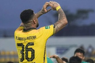 Renan Alves menjadi pahlawan kemenangan Barito Putera dengan gol tunggal di menit 80 pada Championship 2025/2026 di Stadion Demang Lehman, Martapura, Minggu (16/11/2025), yang berakhir 1-0 untuk tuan rumah.