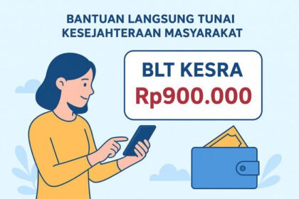 Cara tercepat mengetahui status penerima BLT Kesra Rp900 ribu cukup dengan ponsel dalam hitungan menit.