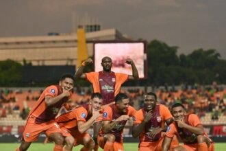 Borneo FC tampil sempurna di BRI Super League 2025/2026, sapu bersih sembilan laga tanpa cela dan kukuh di puncak klasemen.