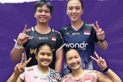 Update hasil 8 besar Australian Open 2025 hari ini menempatkan Indonesia di jalur positif dengan lima wakil menuju semifinal dan satu jaminan tiket final dari sektor ganda putra.