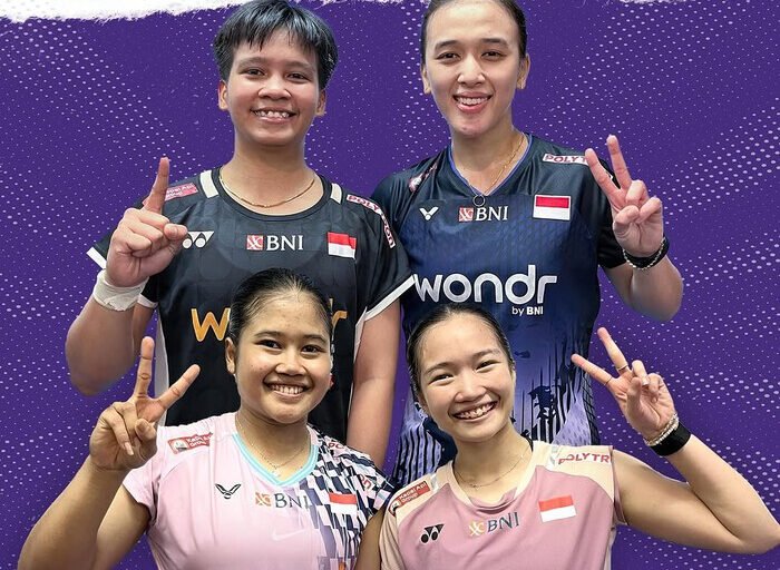 Update hasil 8 besar Australian Open 2025 hari ini menempatkan Indonesia di jalur positif dengan lima wakil menuju semifinal dan satu jaminan tiket final dari sektor ganda putra.