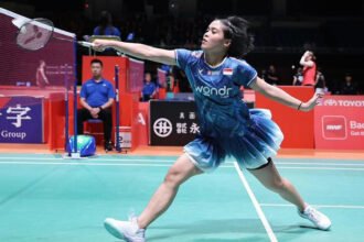 Gregoria Mariska Tunjung menjadi satu-satunya wakil Indonesia yang melangkah ke perempat final Kumamoto Masters 2025 setelah menaklukkan Hina Akechi.
