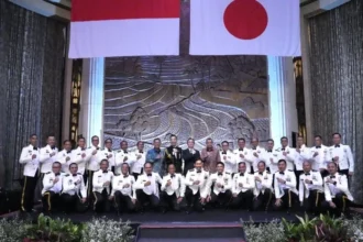 Kuasa Usaha Ad Interim Jepang untuk Indonesia, Mitsuru Myochin, menegaskan penguatan kerja sama pertahanan Indonesia–Jepang dalam menjaga stabilitas kawasan Indo-Pasifik.