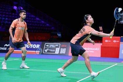 Jafar/Felisha gagal menembus semifinal Hylo Open 2025 usai kalah dari wakil Thailand dalam laga berdurasi 40 menit.