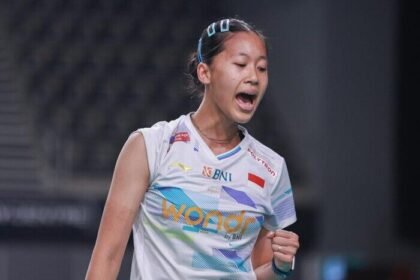 Aksi impresif Putri Kusuma Wardani di semifinal Australia Open 2025 membuka jalan menuju duel puncak melawan ratu bulu tangkis dunia, An Se-young.