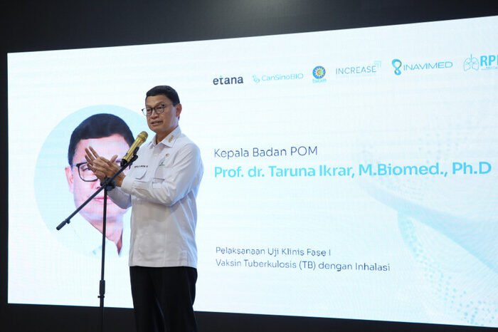 BPOM menyetujui uji klinis vaksin inhalasi TBC pertama di dunia sebagai langkah besar menuju eliminasi TBC di Indonesia.