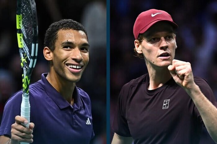 Duel panas Sinner vs Auger-Aliassime di Final Paris Masters 2025 siap menentukan siapa penguasa lapangan indoor.