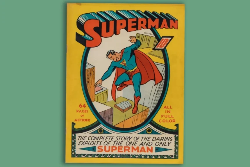 Komik Superman 1939 Terjual Rp152 Miliar Setelah Tak Sengaja Ditemukan di Loteng