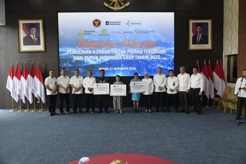 96 Penyintas Terorisme Terima Dukungan Pemulihan Rp608 Juta