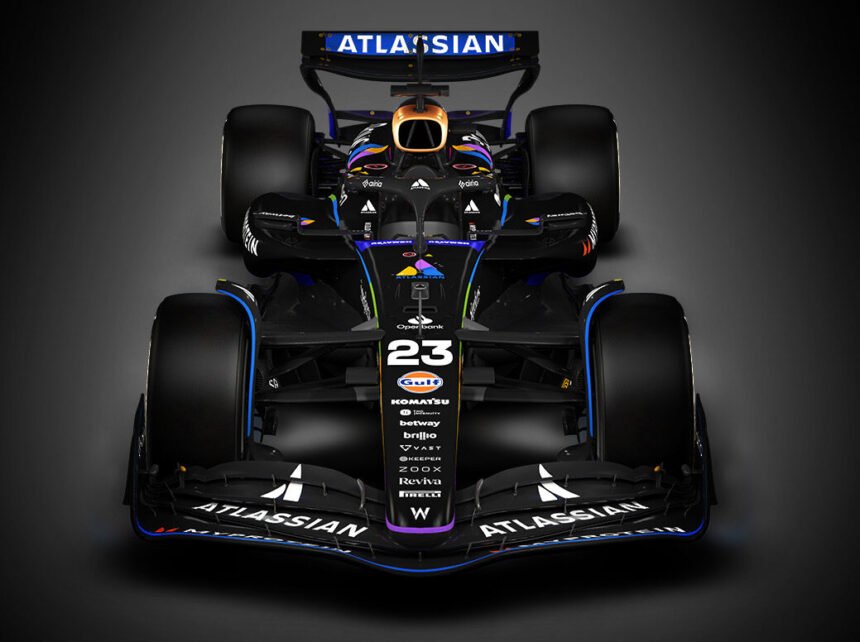 Futuristik dan Berani : Williams Luncurkan Livery AI Rovo di F1 GP Las Vegas