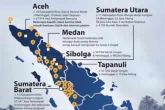 40 Wilayah Terdampak di Sumatera Sudah Dijangkau Tim Basarnas