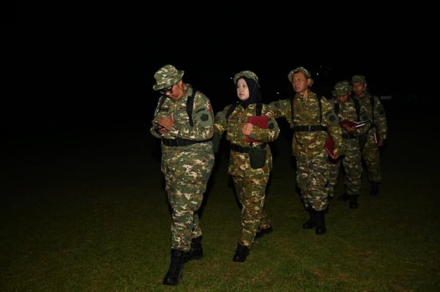 Bekal Navigasi Lapangan Diperkuat, Jurnalis Garuda Tv  Ikuti Pelatihan GPS & Kompas di Menlatpur Kostrad