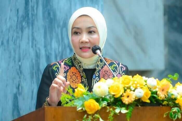 Atalia Praratya dan Ridwan Kamil saat menghadiri acara resmi sebelum proses gugatan cerai didaftarkan di PA Bandung.