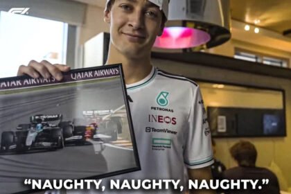 Hadiah Natal Paling Jahil di F1, Leclerc Beri Russell Foto Overtake Kontroversial GP Belanda